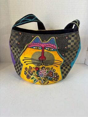 Laurel Burch Canvas Cat Bag